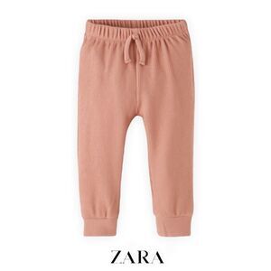ZARA Kids | Pink | TEXTURED JOGGER PANTS